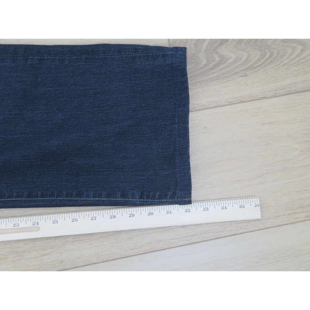 34 Heritage Jeans Mens 36x34 Blue Dark Wash Charisma Classic Fit Stretch Denim - Picture 12 of 12
